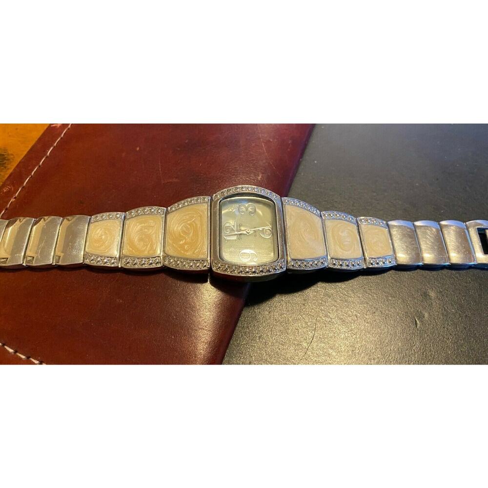 Women's Gramercy Watch, Silver Tone with MOP Accents